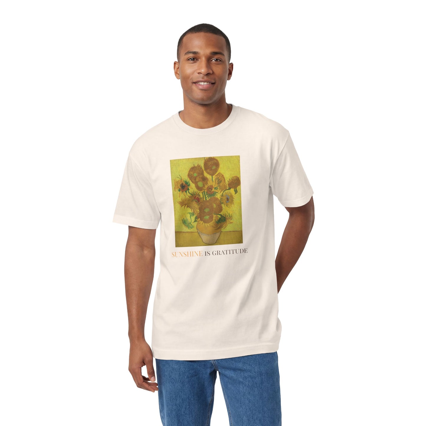 Sunflowers — Sunshine Is Gratitude Tee