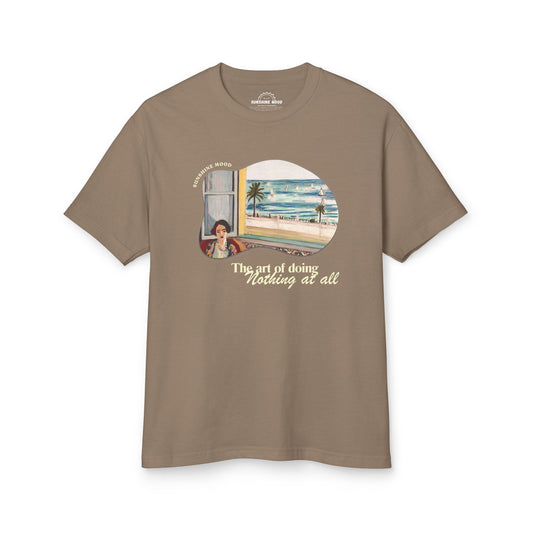 The Art of Doing Nothing at All Beach Tee