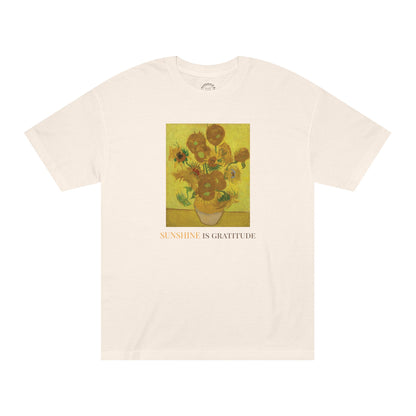 Sunflowers — Sunshine Is Gratitude Tee