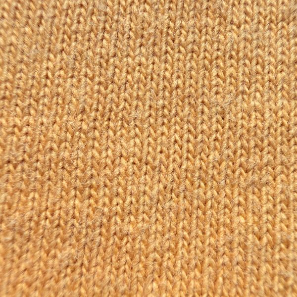 Close-up of Sunshine Mood Faded Mustard heavyweight cotton fabric texture